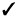 Tick icon